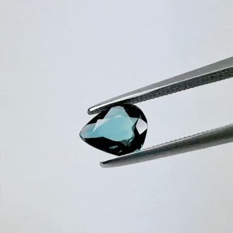 0.73ct Tourmaline Blue 8x6mm