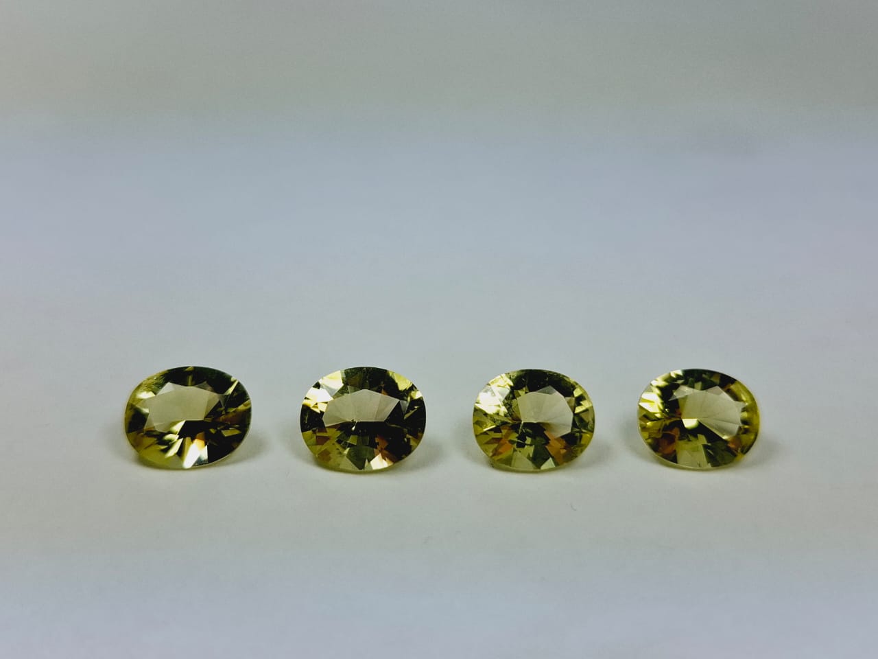 12.30ct Green Gold Calibrated 11x9mm