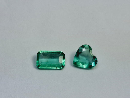 1.09ct Emerald 7x4mm 6mm
