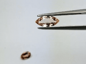 1.72ct Imperial Topaz 5x4mm 9x5mm