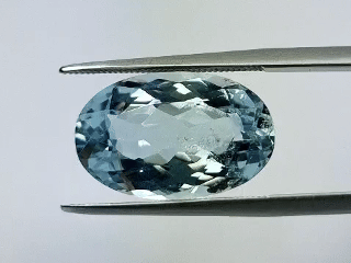 11.80ct Topázio Cor Natural 18x11mm