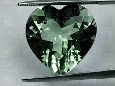 12.35ct Prasiolita 15mm