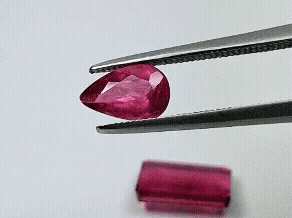 2.90ct Turmalina Rosa 8x5mm 10x6mm