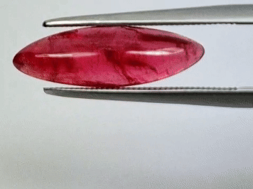 3.35ct Rhodonite Cabochon 18x6mm