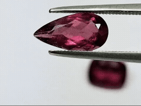 3.45ct Rubellite 11x6mm 9x7mm