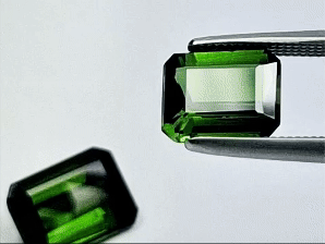 3.55ct Turmalina 7x6mm 9x7mm