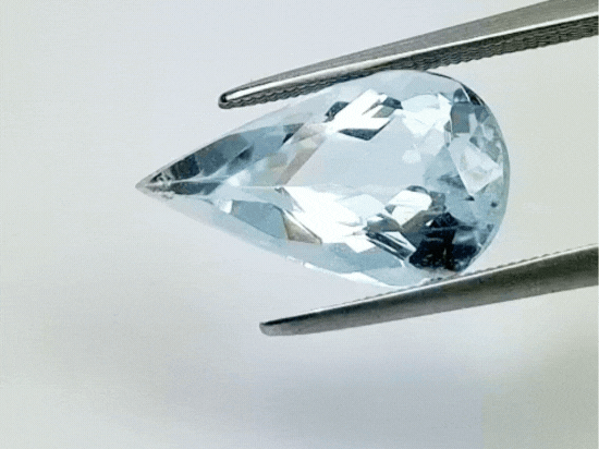 5ct Água-marinha 17x10mm