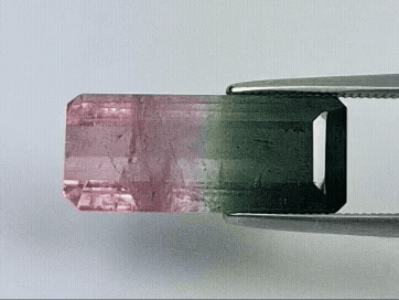 6.65ct Tourmaline Bicolor 18x7mm