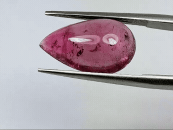 6ct Turmalina Cabochão 16x9mm