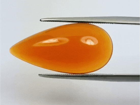 8.40ct Fire Opal Cabochon 26x13mm