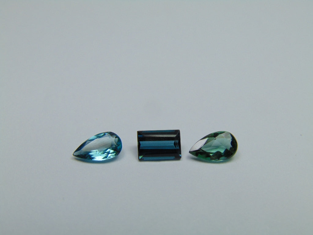 1.50ct Turmalina 6x4mm 6.4x4mm