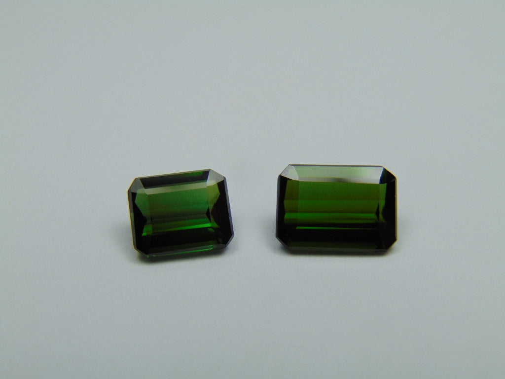 3.55ct Turmalina 7x6mm 9x7mm