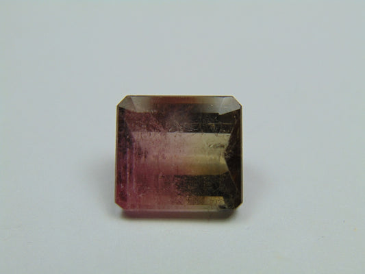11.90ct Tourmaline Bicolor 13x12mm