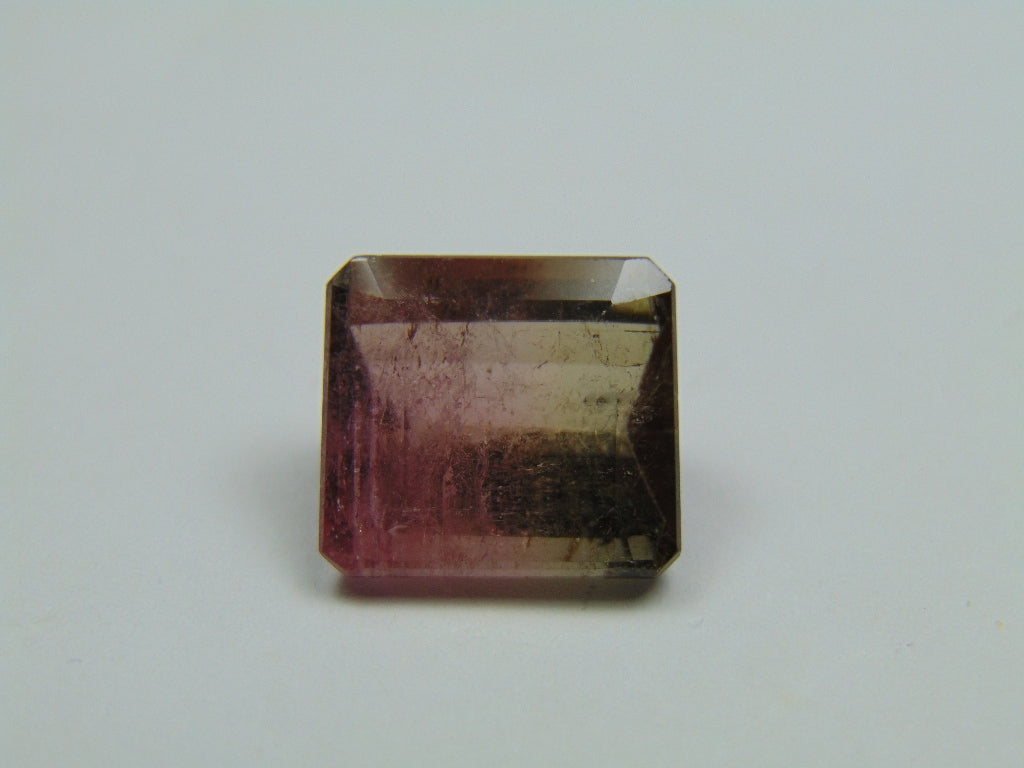11.90ct Tourmaline Bicolor 13x12mm
