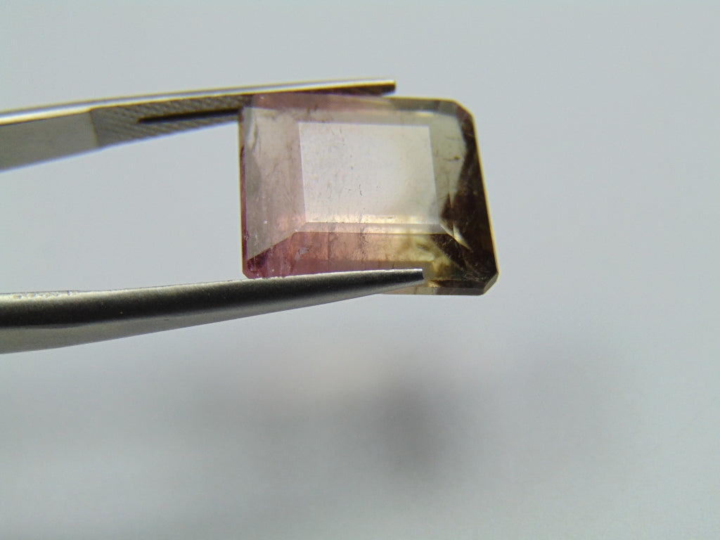 11.90ct Tourmaline Bicolor 13x12mm
