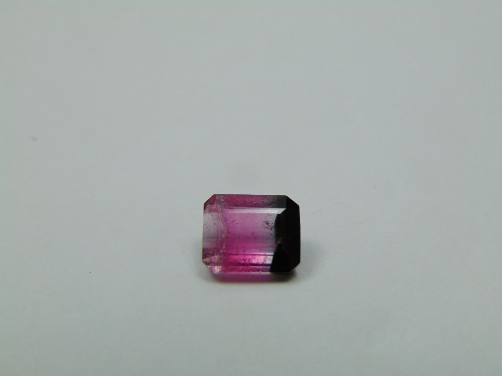 1.92ct Turmalina Bicolor 8x6mm