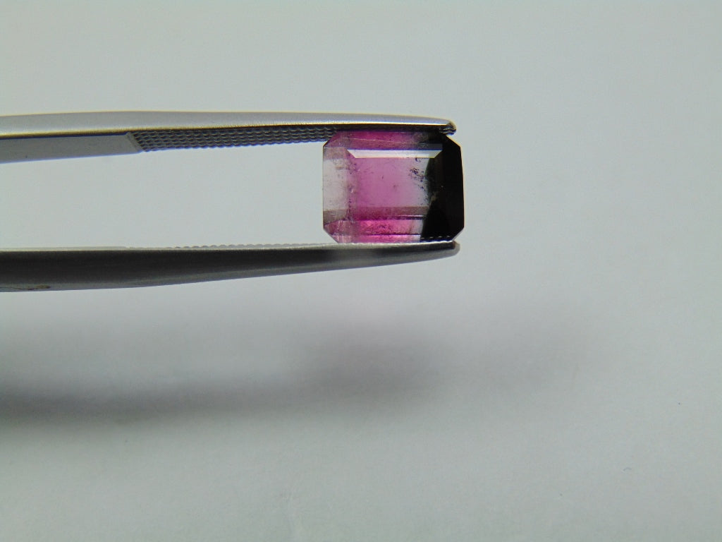 1.92ct Turmalina Bicolor 8x6mm