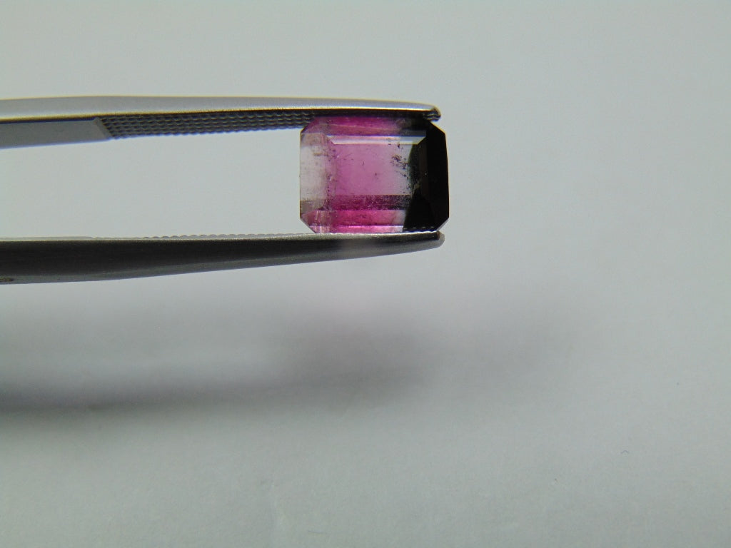 1.92ct Turmalina Bicolor 8x6mm