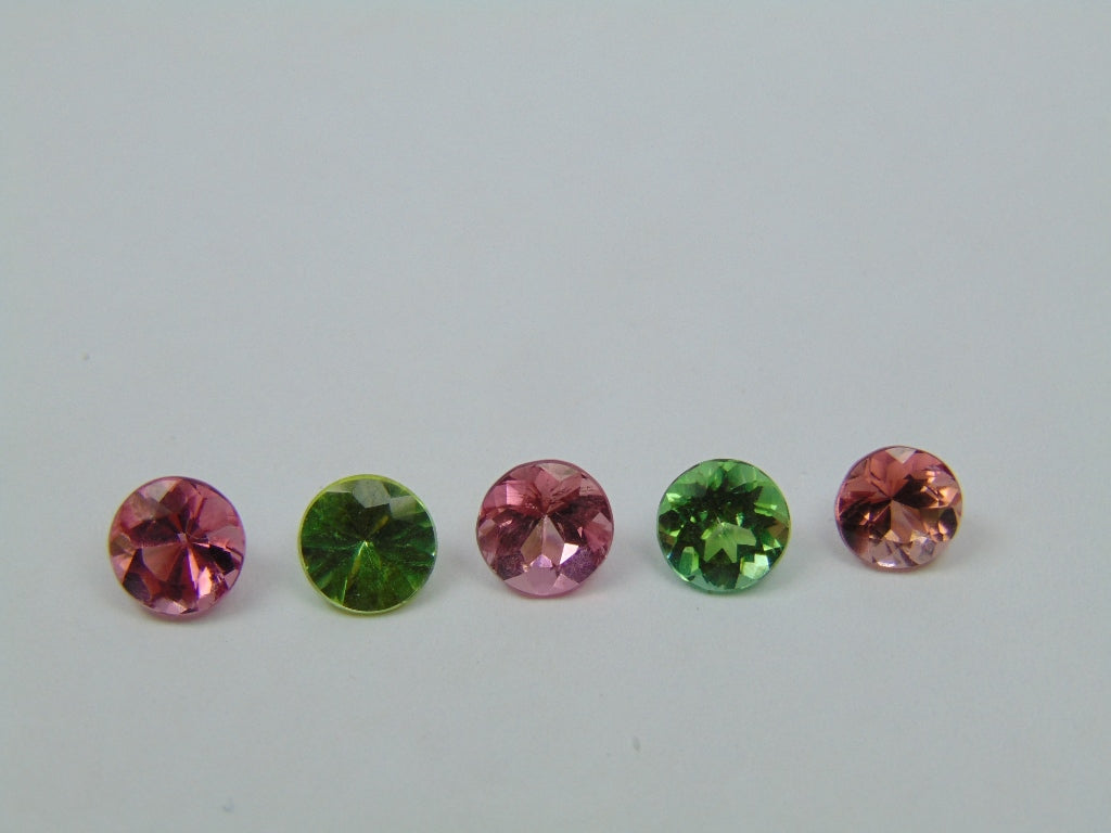 5.25ct Tourmaline Mix 6mm