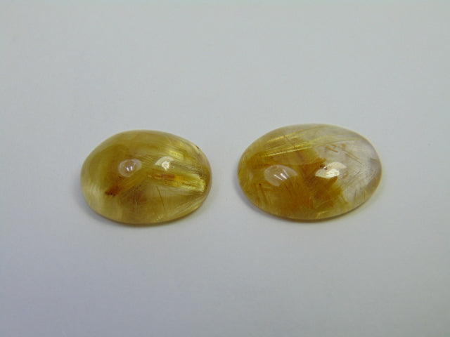 29.50ct Rutile Cabochon 20x15mm 18x14mm