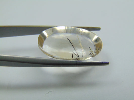 25.80ct Quartzo Com Inclusão 24x17mm
