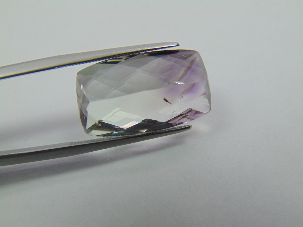 13.15ct Prasiolita Bicolor 20x12mm