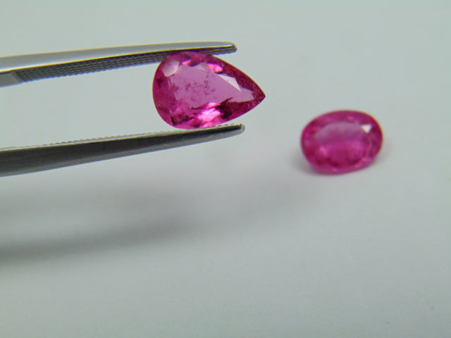 2.24ct Turmalina 9x6mm 7.5x5mm