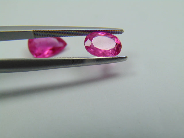2.24ct Turmalina 9x6mm 7.5x5mm