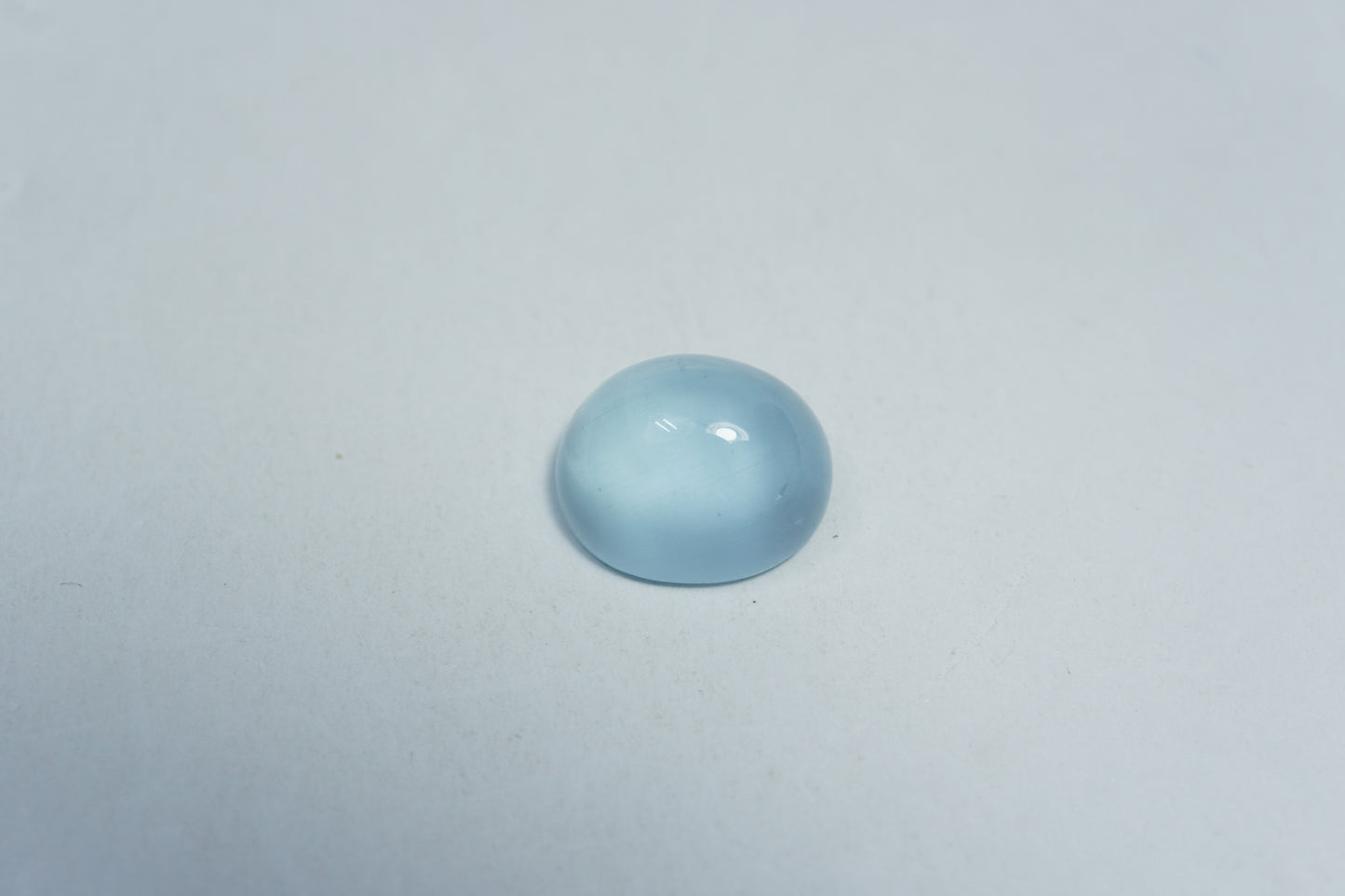 5.35ct Água-marinha cabochão 12x10mm