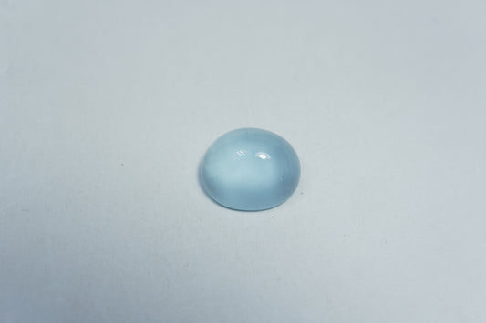 5.35ct Água-marinha cabochão 12x10mm