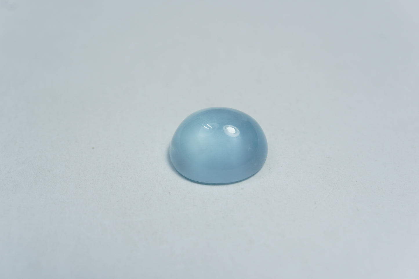 5.35ct Água-marinha cabochão 12x10mm