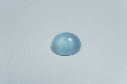 5.35ct Água-marinha cabochão 12x10mm