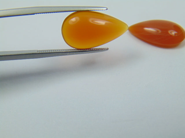 7.75ct Fire Opal Cabochon 18x10mm