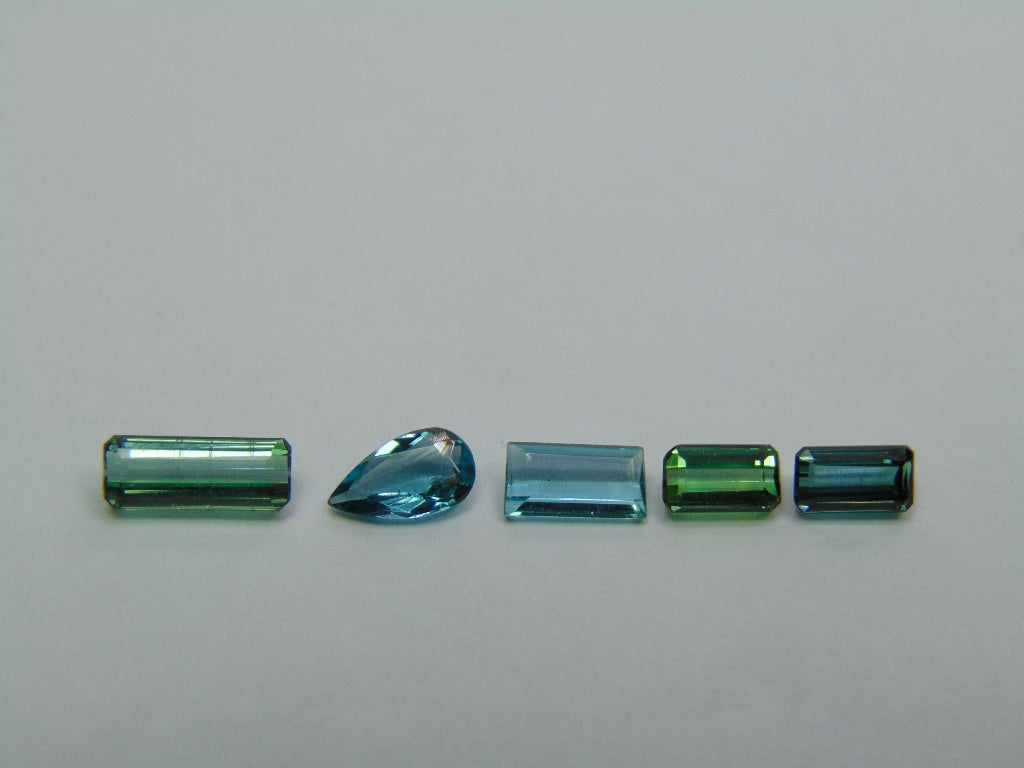 2.40ct Turmalina Mix