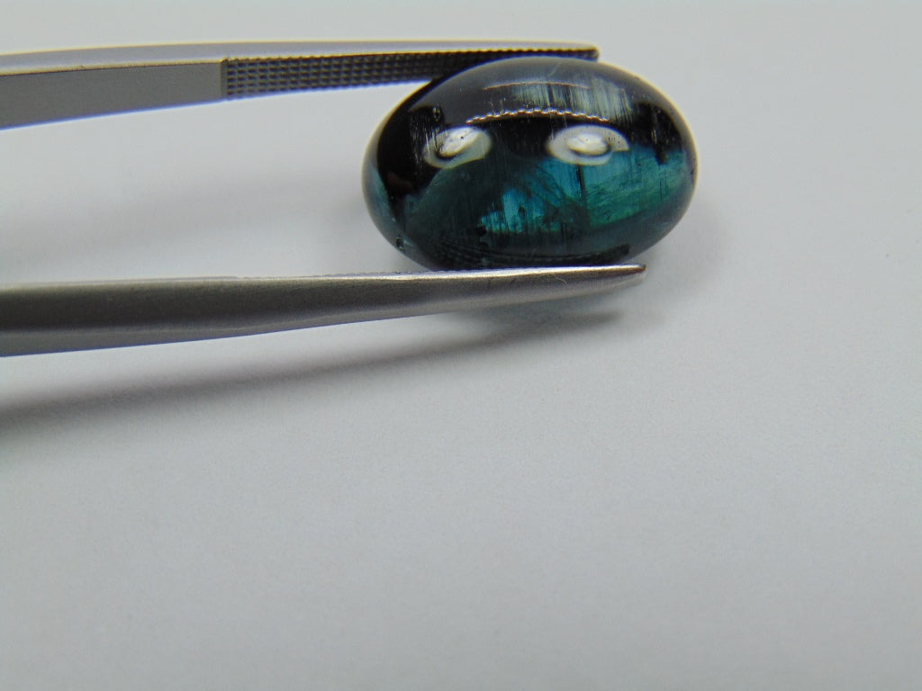 8ct Turmalina Cabochão 15x11mm