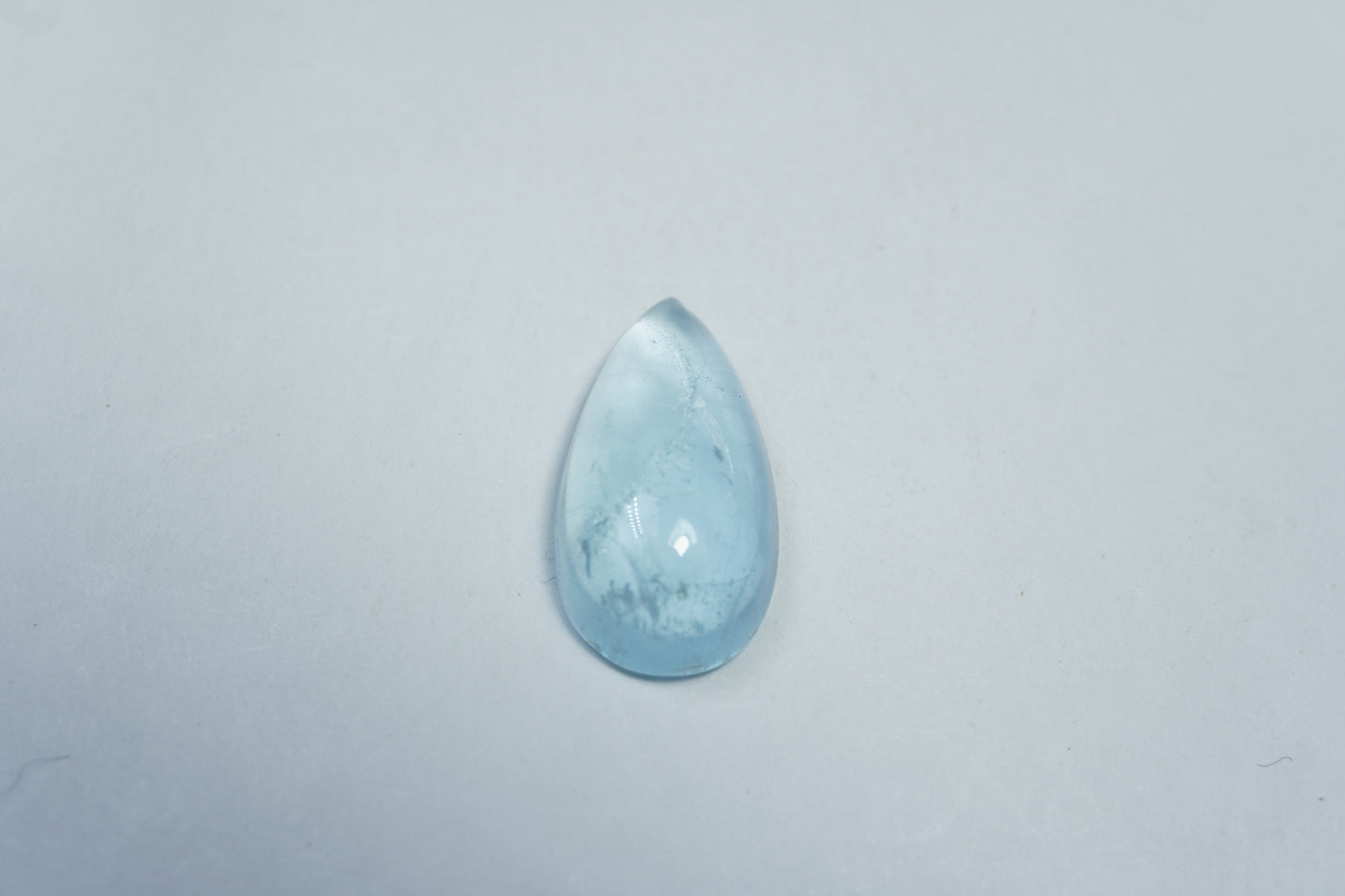 8.60ct Água-marinha cabochão 19x11mm