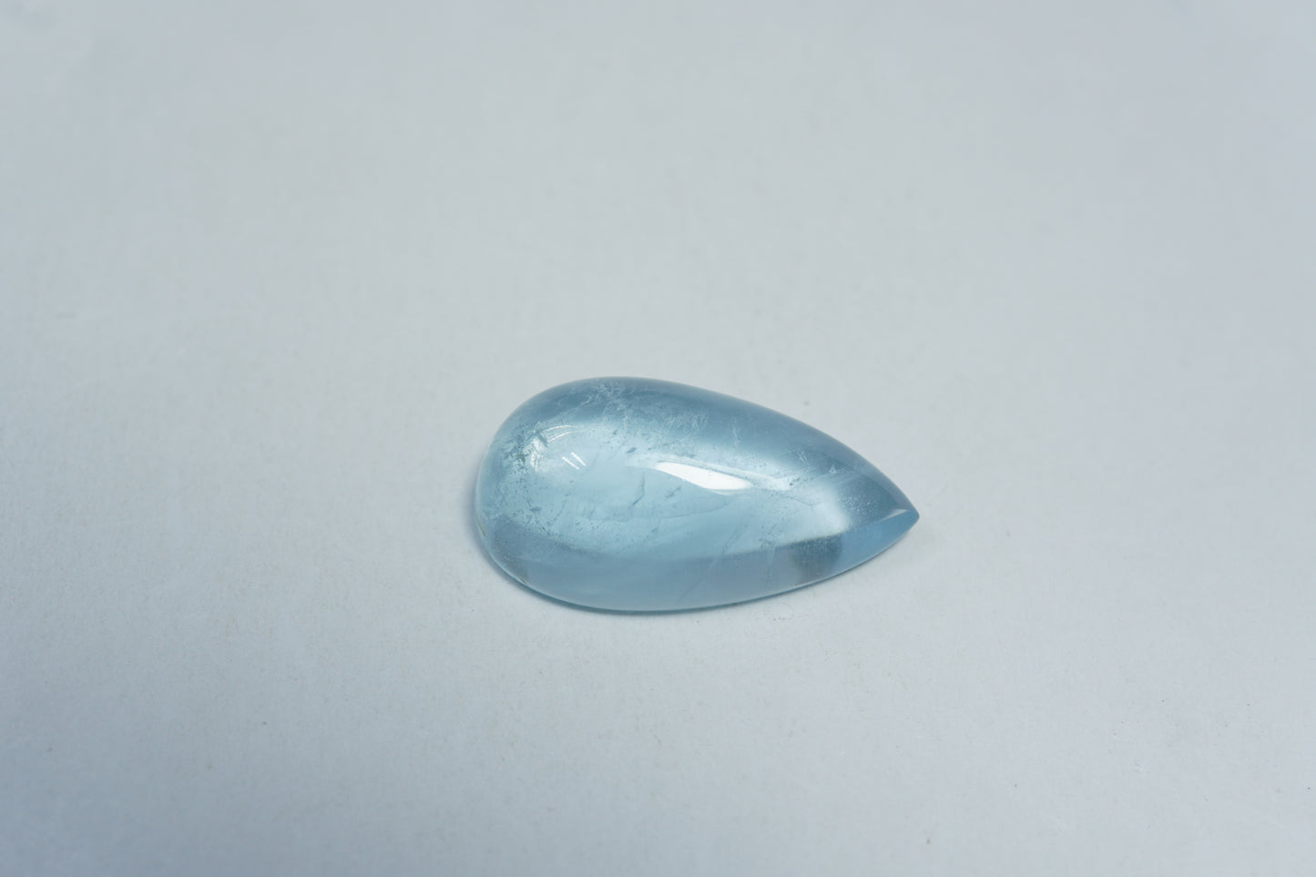 8.60ct Água-marinha cabochão 19x11mm
