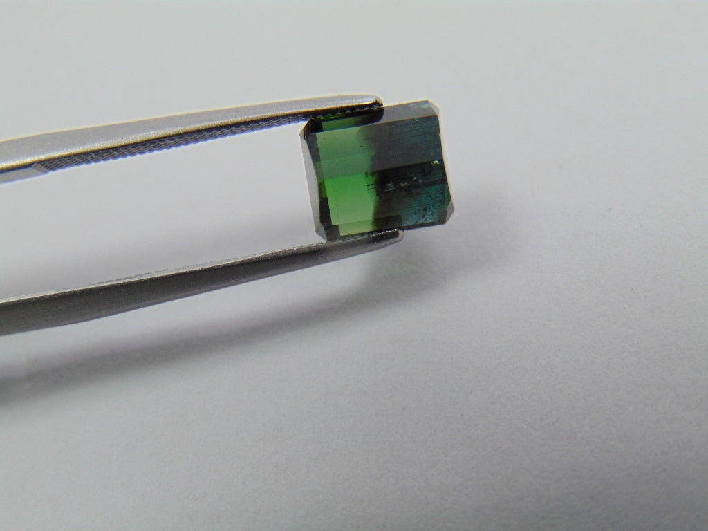 2.25ct Tourmaline Bicolor 8x6mm