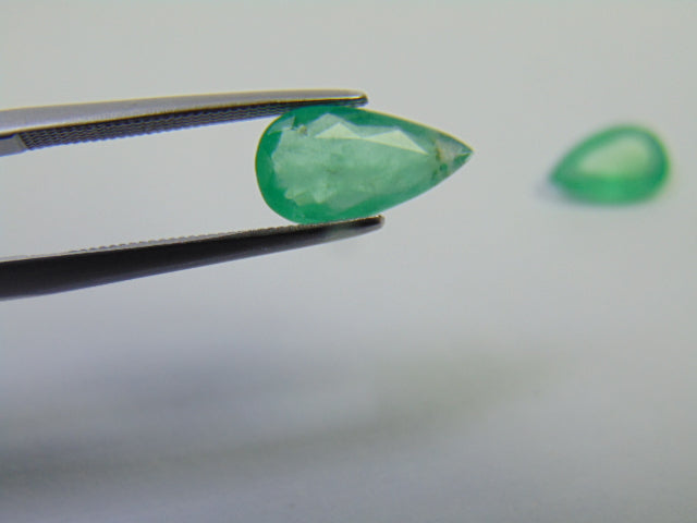 2.50ct Esmeralda 12x6mm 9x6mm
