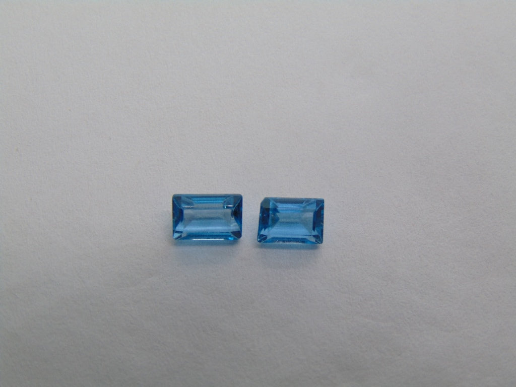 1.60ct Topázio 6x4mm