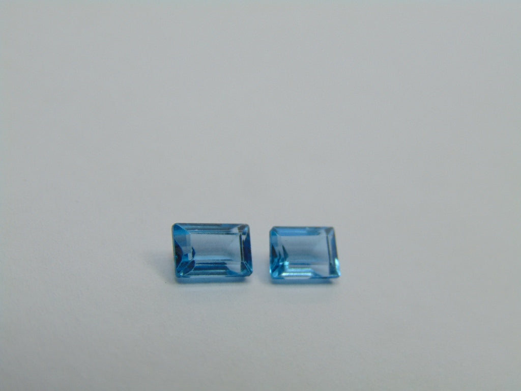 1.60ct Topázio 6x4mm