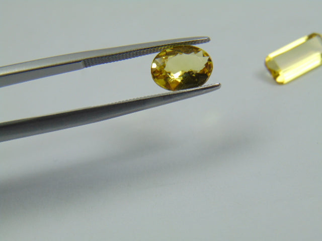 3.05ct Berilo 9x7mm 12x5mm