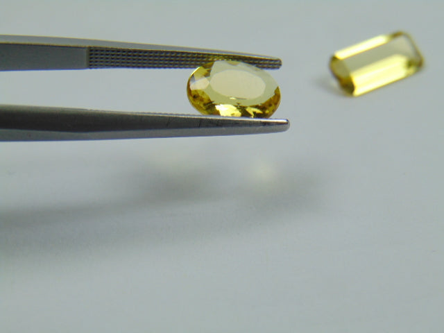 3.05ct Berilo 9x7mm 12x5mm