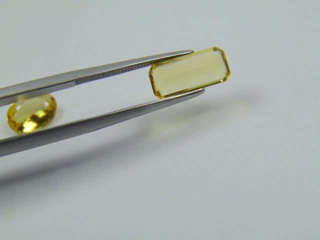 3.05ct Berilo 9x7mm 12x5mm