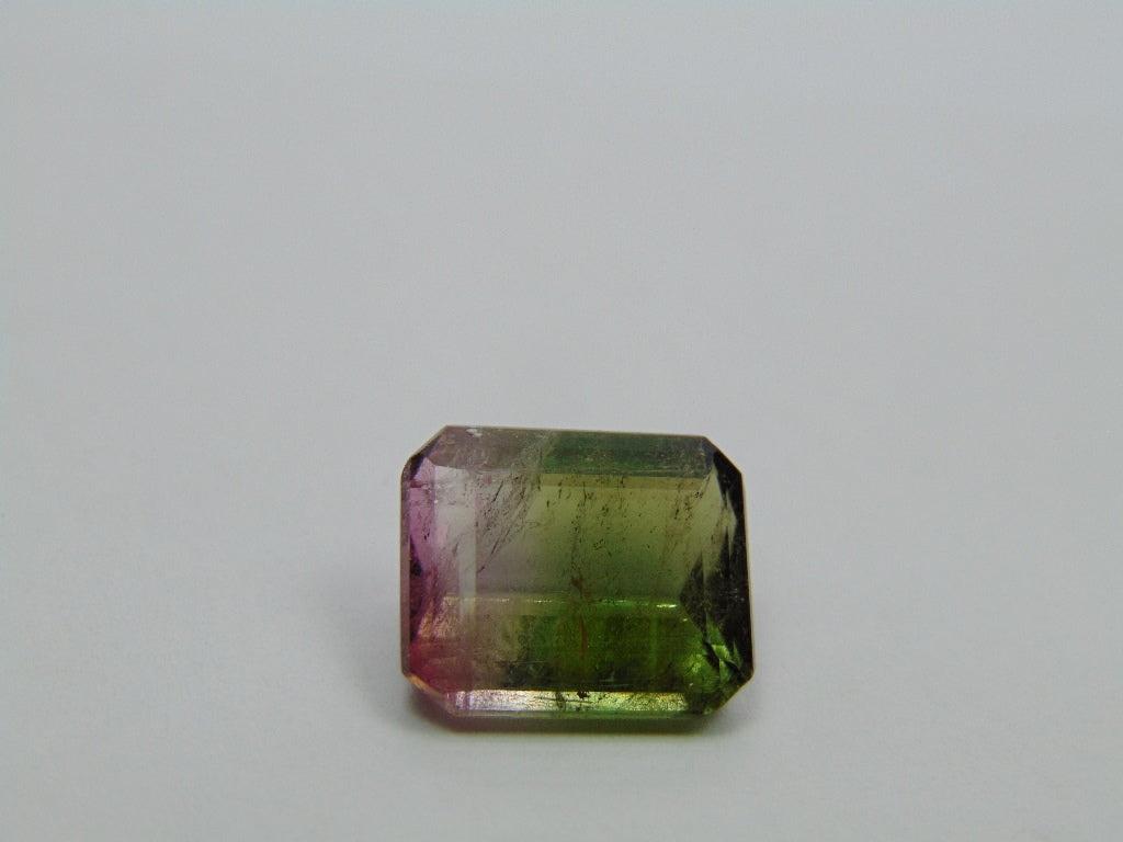 10.68ct Turmalina Bicolor 15x12mm