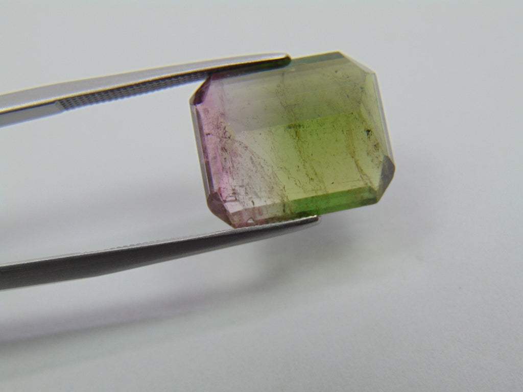 10.68ct Turmalina Bicolor 15x12mm