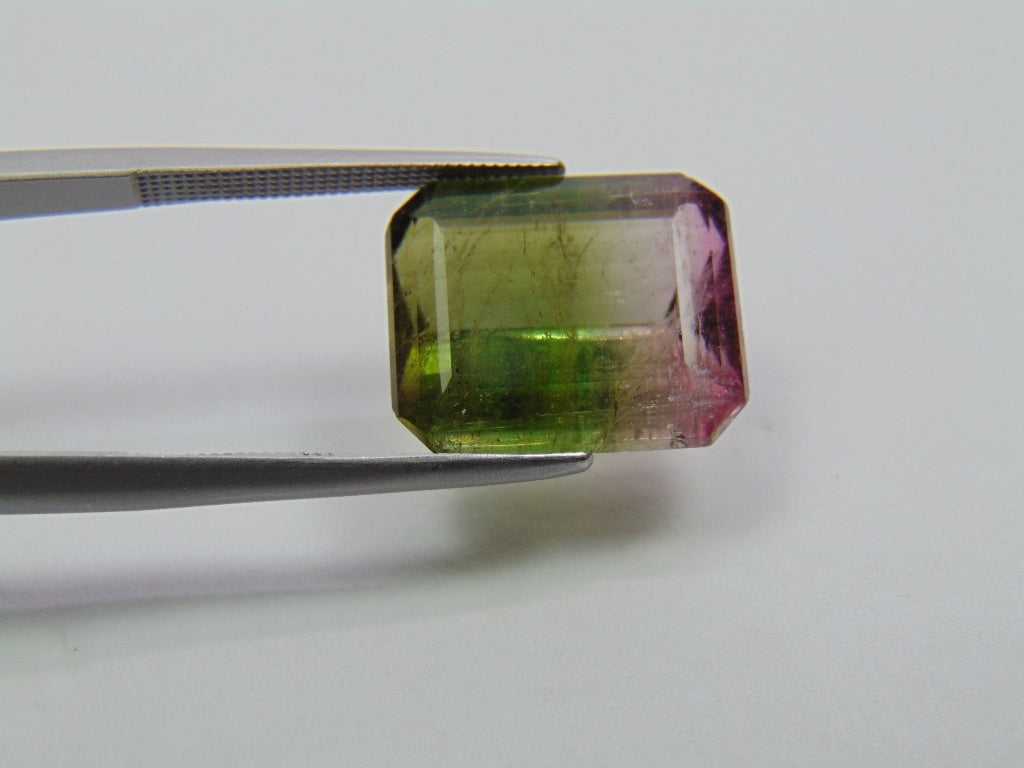 10.68ct Turmalina Bicolor 15x12mm