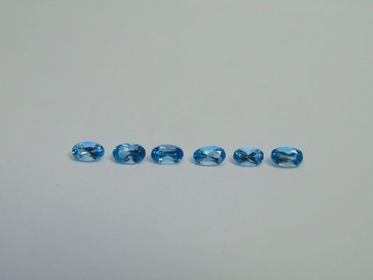 2.20ct Topázio Calibrado 9x6mm