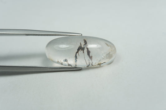 11.08ct Dendrita cabochão 24x10mm