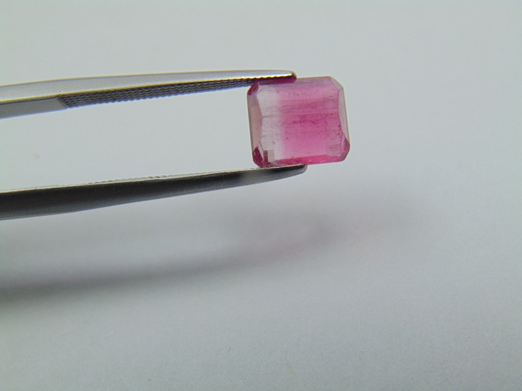 2.02ct Tourmaline Bicolor 7x6mm